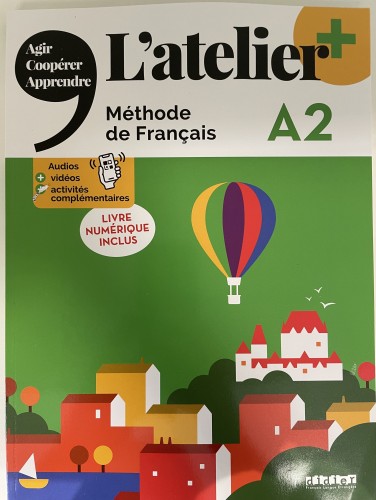 L'ATELIER+ A2 BUNDLE - Methodbook + Activity book + ebook