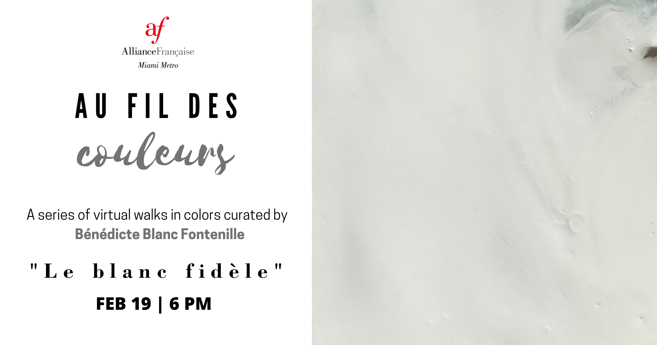 Au fil des couleurs | Le blanc fidèle