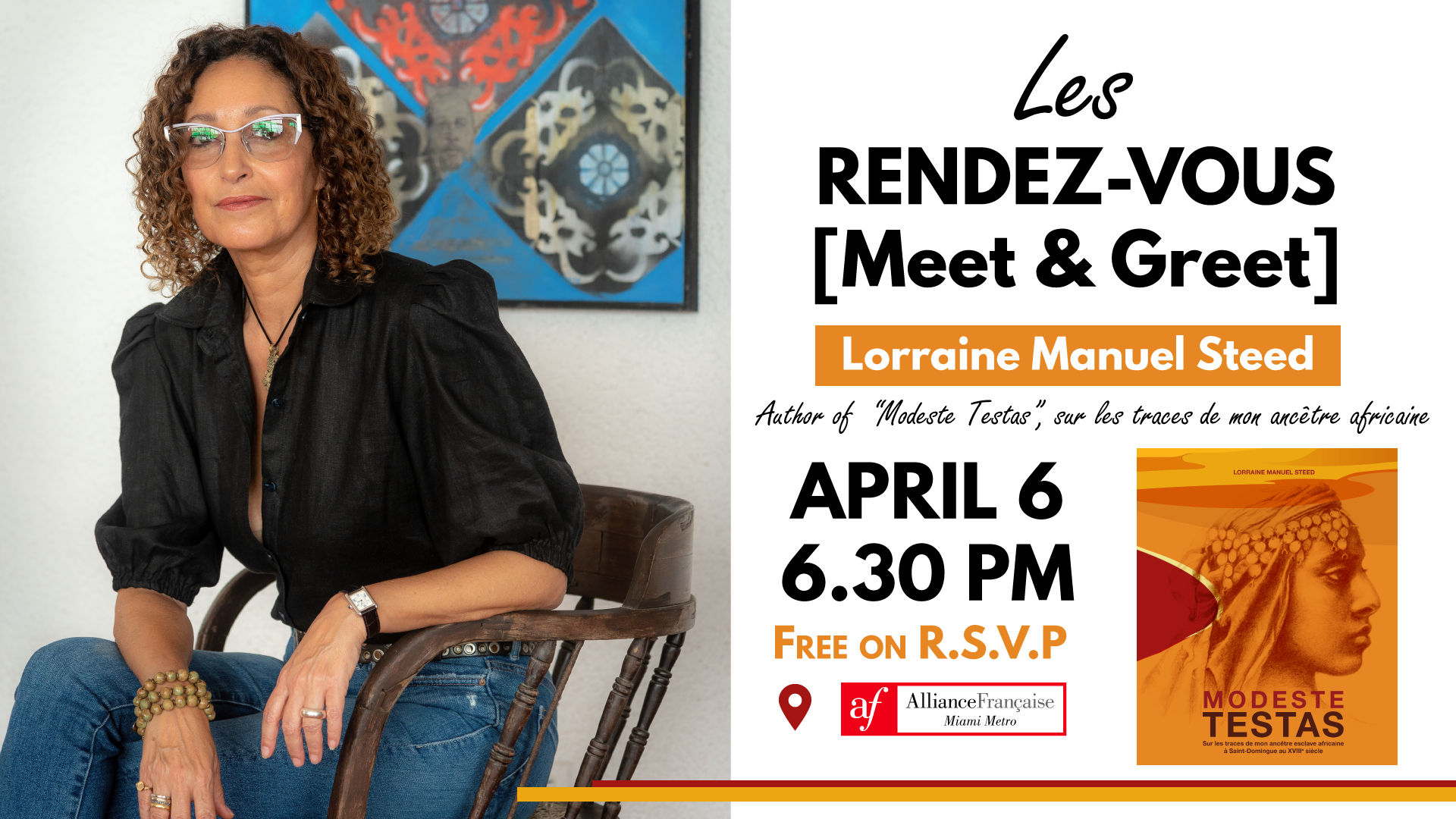 Les Rendez-vous, Meet & Greet | A conversation with Lorraine Manuel Steed