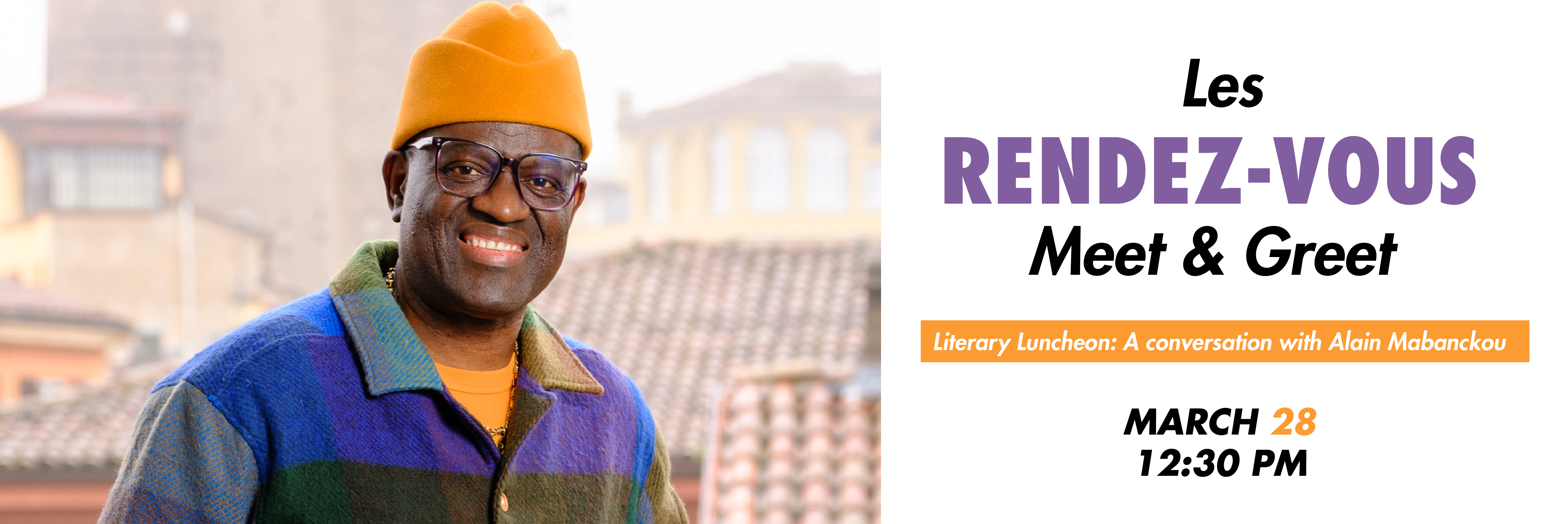 Meet & Greet with Alain Mabanckou